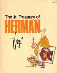 Cover Thumbnail for Treasury of Herman (Andrews McMeel, 1979 series) #1 - The 1st Treasury of Herman [Softcover Version]