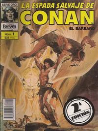 Cover Thumbnail for La Espada Salvaje de Conan (Planeta DeAgostini, 1982 series) #1 [2ª Edición]