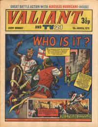 Cover Thumbnail for Valiant and TV21 (IPC, 1971 series) #10th March 1973