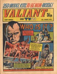 Cover Thumbnail for Valiant and TV21 (IPC, 1971 series) #25th August 1973