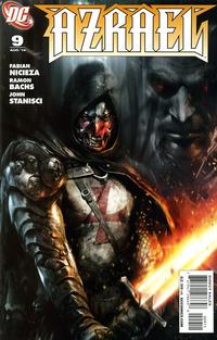 Cover for Azrael (DC, 2009 series) #9