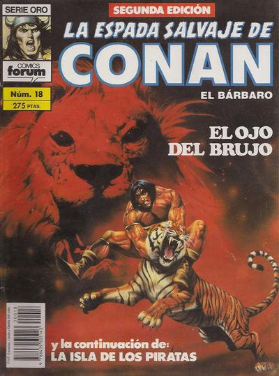 Cover for La Espada Salvaje de Conan (Planeta DeAgostini, 1982 series) #18