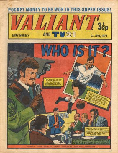 Cover for Valiant and TV21 (IPC, 1971 series) #2nd June 1973
