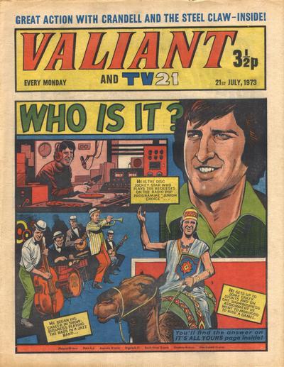 Cover for Valiant and TV21 (IPC, 1971 series) #21st July 1973