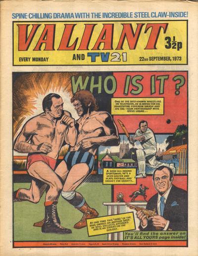 Cover for Valiant and TV21 (IPC, 1971 series) #22nd September 1973
