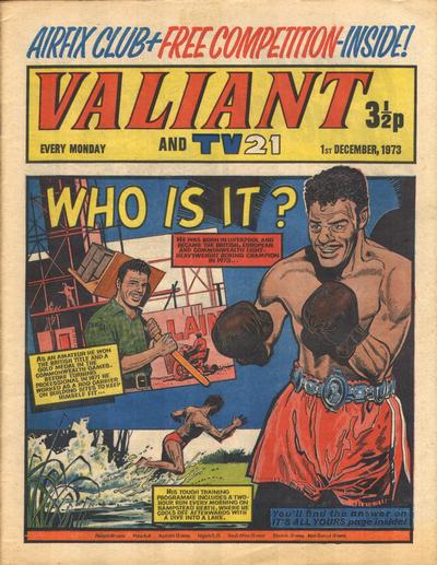 Cover for Valiant and TV21 (IPC, 1971 series) #1st December 1973