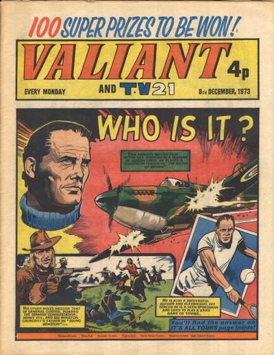 Cover for Valiant and TV21 (IPC, 1971 series) #8th December 1973
