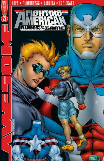 Cover for Fighting American: Rules of the Game (Awesome, 1997 series) #3 [Cover A]