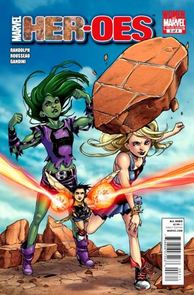 Cover for Her-oes (Marvel, 2010 series) #3