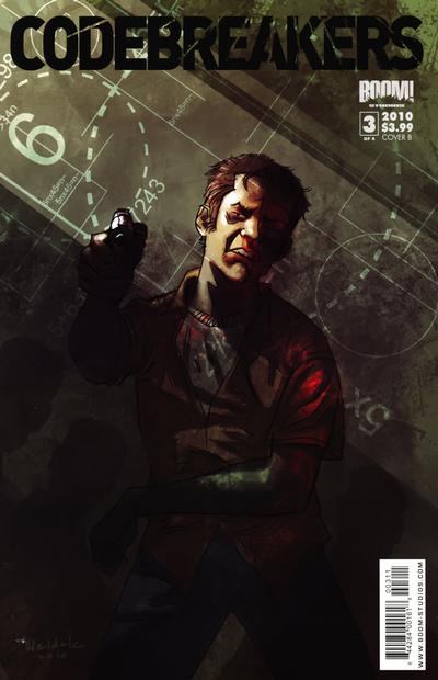 Cover for Codebreakers (Boom! Studios, 2010 series) #3 [Cover B]