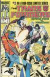 Cover for The Transformers (Marvel, 1984 series) #2 [Direct]