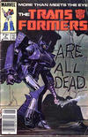 Cover for The Transformers (Marvel, 1984 series) #5 [Newsstand]