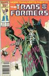 Cover Thumbnail for The Transformers (1984 series) #23 [Newsstand]