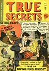 Cover for True Secrets (Marvel, 1950 series) #3