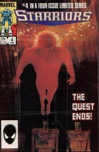 Cover Thumbnail for Starriors (Marvel, 1984 series) #4