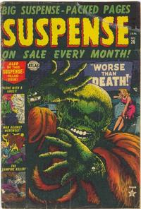 Cover for Suspense (Marvel, 1949 series) #26
