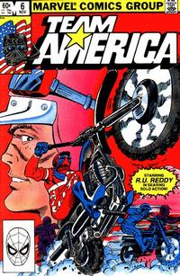 Cover Thumbnail for Team America (Marvel, 1982 series) #6 [Direct]