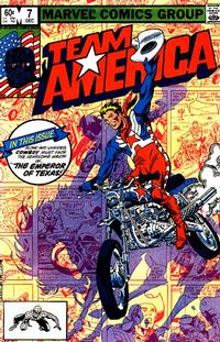 Cover Thumbnail for Team America (Marvel, 1982 series) #7 [Direct]