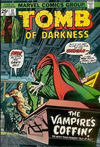Cover Thumbnail for Tomb of Darkness (Marvel, 1974 series) #12