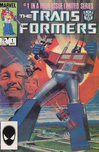 Cover Thumbnail for The Transformers (Marvel, 1984 series) #1 [Direct]