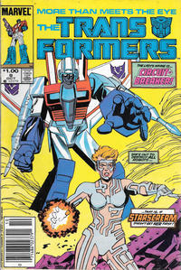 Cover for The Transformers (Marvel, 1984 series) #9 [Canadian]