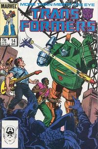 Cover for The Transformers (Marvel, 1984 series) #14 [Direct]