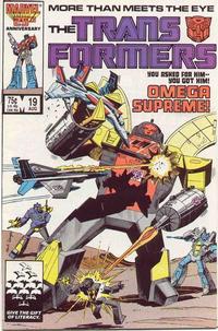 Cover Thumbnail for The Transformers (Marvel, 1984 series) #19 [Direct]
