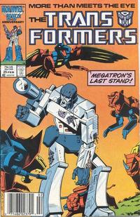 Cover Thumbnail for The Transformers (Marvel, 1984 series) #25 [Newsstand]