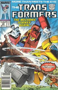 Cover Thumbnail for The Transformers (Marvel, 1984 series) #28 [Newsstand]