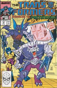 Cover Thumbnail for The Transformers (Marvel, 1984 series) #40 [Direct]
