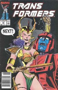 Cover Thumbnail for The Transformers (Marvel, 1984 series) #53 [Newsstand]