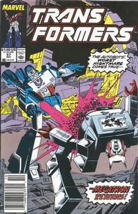 Cover Thumbnail for The Transformers (Marvel, 1984 series) #57 [Newsstand]