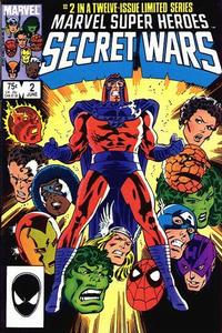 Cover for Marvel Super-Heroes Secret Wars (Marvel, 1984 series) #2 [Direct]