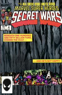 Cover Thumbnail for Marvel Super-Heroes Secret Wars (Marvel, 1984 series) #4 [Direct]