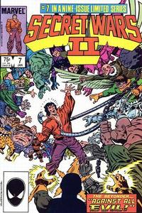 Cover Thumbnail for Secret Wars II (Marvel, 1985 series) #7 [Direct]