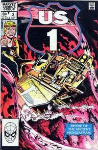 Cover Thumbnail for U.S. 1 (Marvel, 1983 series) #3 [Direct]