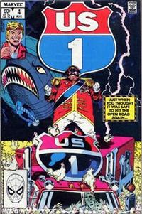 Cover Thumbnail for U.S. 1 (Marvel, 1983 series) #4 [Direct]