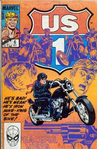 Cover Thumbnail for U.S. 1 (Marvel, 1983 series) #6 [Direct]