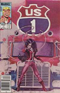 Cover Thumbnail for U.S. 1 (Marvel, 1983 series) #7 [Newsstand]
