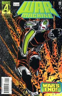 Cover for War Machine (Marvel, 1994 series) #25