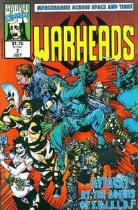 Cover Thumbnail for Warheads (Marvel, 1992 series) #2