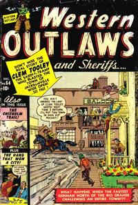 Cover for Western Outlaws and Sheriffs (Marvel, 1949 series) #64