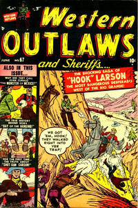 Cover for Western Outlaws and Sheriffs (Marvel, 1949 series) #67