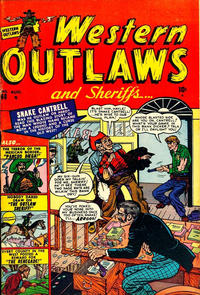 Cover for Western Outlaws and Sheriffs (Marvel, 1949 series) #68