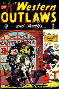 Cover for Western Outlaws and Sheriffs (Marvel, 1949 series) #70