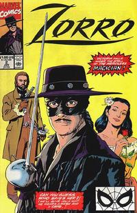 Cover Thumbnail for Zorro (Marvel, 1990 series) #2