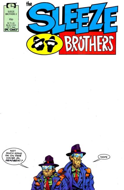 Cover for Sleeze Brothers (Marvel, 1989 series) #3
