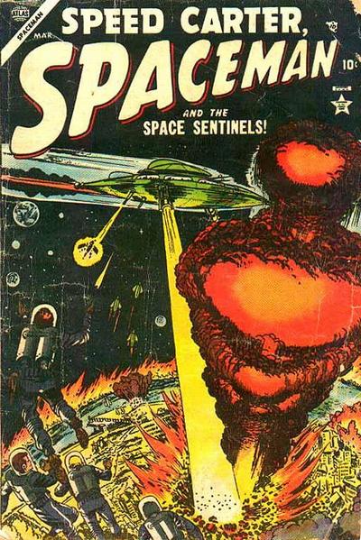 Cover for Spaceman (Marvel, 1953 series) #4