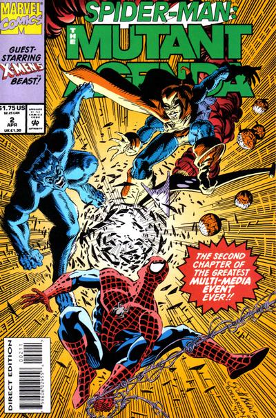 Cover for Spider-Man: The Mutant Agenda (Marvel, 1994 series) #2