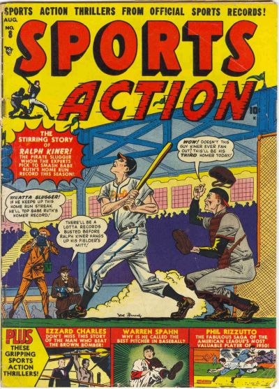 Cover for Sports Action (Marvel, 1950 series) #8